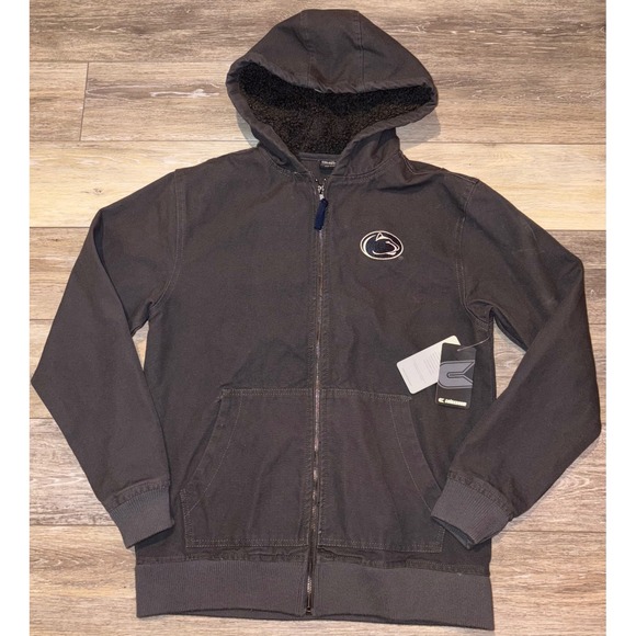 NWT Men's Penn State Nittany Lions Colosseum Rugged Hoodie - Small - Charcoal - Picture 1 of 6